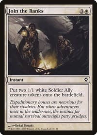 Join the Ranks - Worldwake - Magic: The Gathering card