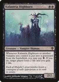 Kalastria Highborn - Worldwake - Magic: The Gathering card