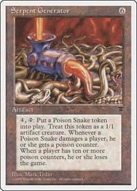 Serpent Generator - Chronicles - Magic: The Gathering card