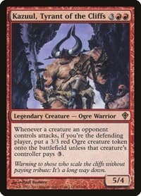 Kazuul, Tyrant of the Cliffs - Worldwake - Magic: The Gathering card