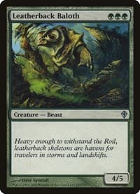 Leatherback Baloth - Worldwake - Magic: The Gathering card