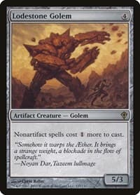 Lodestone Golem - Worldwake - Magic: The Gathering card