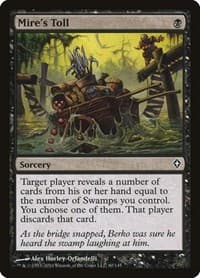 Mire's Toll - Worldwake - Magic: The Gathering card