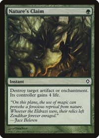 Nature's Claim - Worldwake - Magic: The Gathering card
