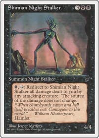 Shimian Night Stalker - Chronicles - Magic: The Gathering card