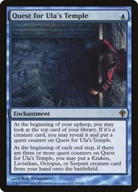 Quest for Ula's Temple - Worldwake - Magic: The Gathering card