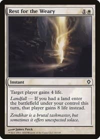 Rest for the Weary - Worldwake - Magic: The Gathering card