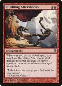 Rumbling Aftershocks - Worldwake - Magic: The Gathering card