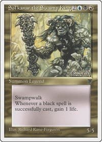 Sol'kanar the Swamp King - Chronicles - Magic: The Gathering card