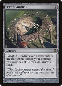 Seer's Sundial - Worldwake - Magic: The Gathering card