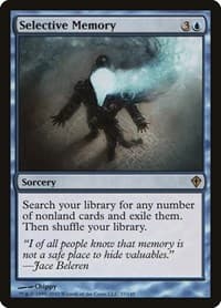 Selective Memory - Worldwake - Magic: The Gathering card
