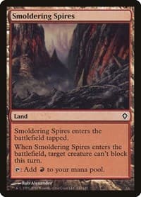Smoldering Spires - Worldwake - Magic: The Gathering card