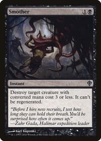Smother - Worldwake - Magic: The Gathering card