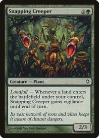 Snapping Creeper - Worldwake - Magic: The Gathering card