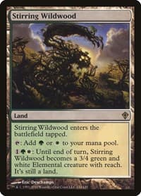 Stirring Wildwood - Worldwake - Magic: The Gathering card