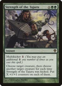 Strength of the Tajuru - Worldwake - Magic: The Gathering card