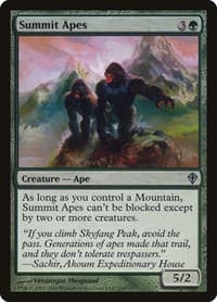 Summit Apes - Worldwake - Magic: The Gathering card