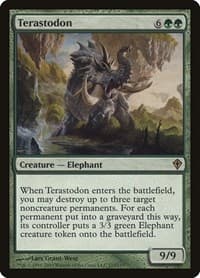 Terastodon - Worldwake - Magic: The Gathering card