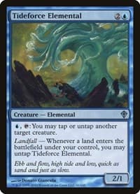 Tideforce Elemental - Worldwake - Magic: The Gathering card