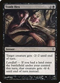 Tomb Hex - Worldwake - Magic: The Gathering card