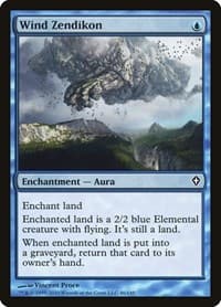 Wind Zendikon - Worldwake - Magic: The Gathering card
