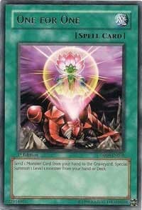 One for One - Duelist Pack 9: Yusei 2 - YuGiOh card