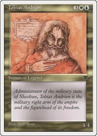 Tobias Andrion - Chronicles - Magic: The Gathering card