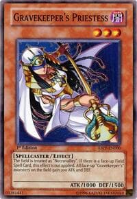 Gravekeeper's Priestess - Absolute Powerforce - YuGiOh card