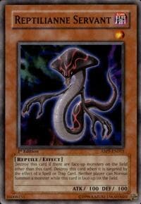 Reptilianne Servant - Absolute Powerforce - YuGiOh card