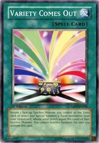 Variety Comes Out - Absolute Powerforce - YuGiOh card