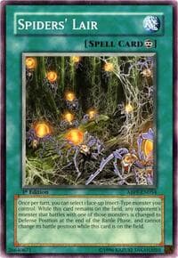 Spiders' Lair - Absolute Powerforce - YuGiOh card