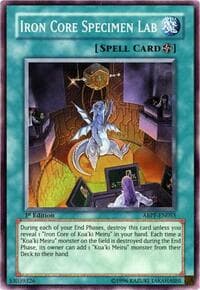 Iron Core Specimen Lab - Absolute Powerforce - YuGiOh card