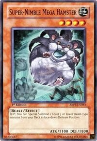 Super-Nimble Mega Hamster - Absolute Powerforce - YuGiOh card