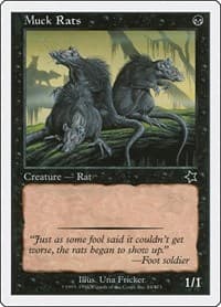 Muck Rats - Starter 1999 - Magic: The Gathering card
