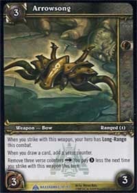 Arrowsong - Naxxramas Treasure - WoW card