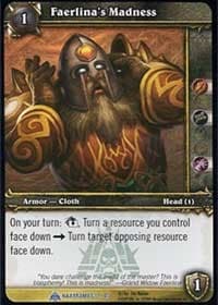 Faerlina's Madness - Naxxramas Treasure - WoW card