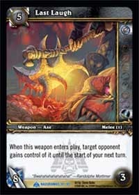 Last Laugh - Naxxramas Treasure - WoW card