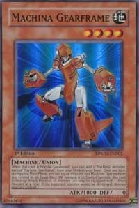 Machina Gearframe - Structure Deck: Machina Mayhem - YuGiOh card