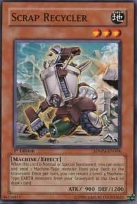 Scrap Recycler - Structure Deck: Machina Mayhem - YuGiOh card