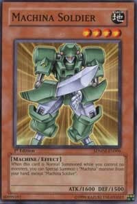 Machina Soldier - Structure Deck: Machina Mayhem - YuGiOh card