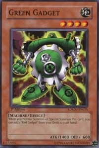 Green Gadget - Structure Deck: Machina Mayhem - YuGiOh card