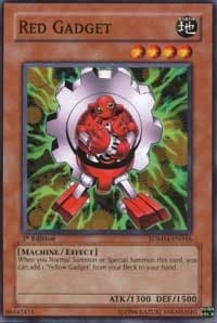 Red Gadget - Structure Deck: Machina Mayhem - YuGiOh card