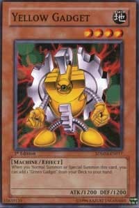Yellow Gadget - Structure Deck: Machina Mayhem - YuGiOh card