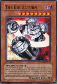 The Big Saturn - Structure Deck: Machina Mayhem - YuGiOh card