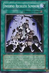 Inferno Reckless Summon - Structure Deck: Machina Mayhem - YuGiOh card