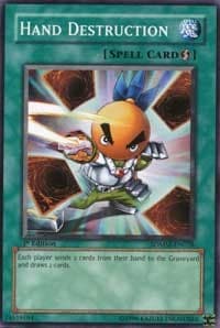 Hand Destruction - Structure Deck: Machina Mayhem - YuGiOh card