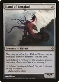 Hand of Emrakul - Rise of the Eldrazi - Magic: The Gathering card