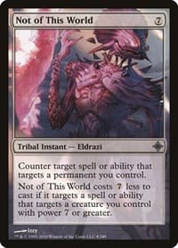Not of This World - Rise of the Eldrazi - Magic: The Gathering card