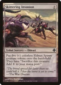 Skittering Invasion - Rise of the Eldrazi - Magic: The Gathering card