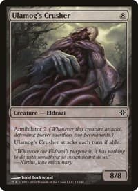 Ulamog's Crusher - Rise of the Eldrazi - Magic: The Gathering card